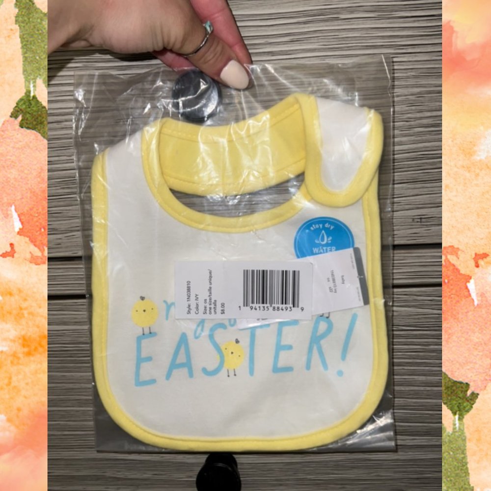 My First Easter Bib-Brand New Carters